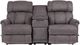 La-Z-Boy® Pinnacle Graphite Manual Wall Reclining Loveseat with Console-1