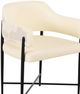TOV Furniture Sezanne Black/Cream Jacquard Dining Chair-5