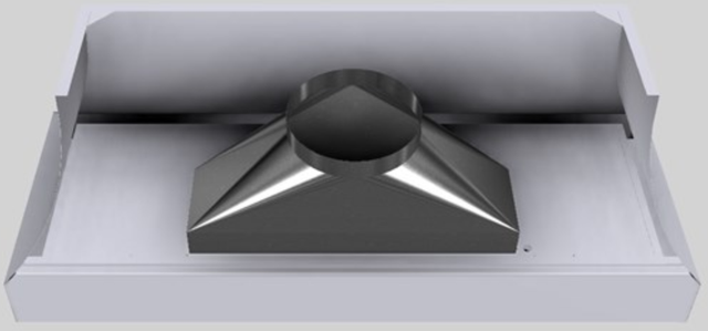 Vent-A-Hood® Designer Series 66" White Wall Mounted Range Hood-3