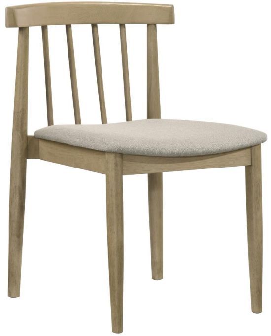 Coaster® Cullen 2-Piece Natural Oak/Wheat Dining Side Chair Set-3