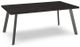 Amisco Customizable Lidya Rectangular Table with 72" Thermo Fused Laminate Top -0
