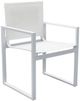 VIG Furniture Renava Kayak 2-Piece White Outdoor Dining Armchair Set-0