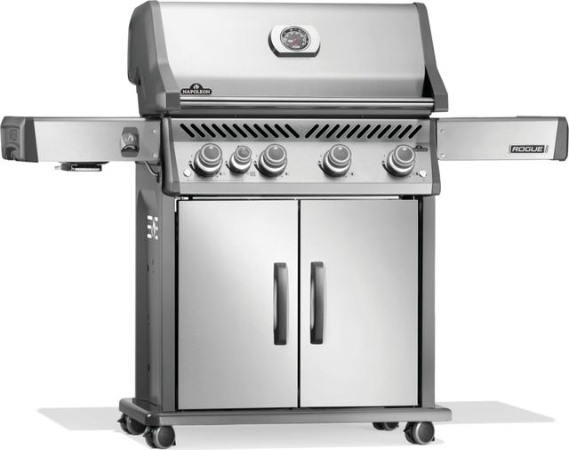 Napoleon Rogue® PRO 5-Burner Stainless Steel Freestanding Liquid Propane Grill-3