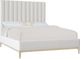 Hooker® Furniture Cascade Terrain/Wolf Pearl King Panel Bed-0