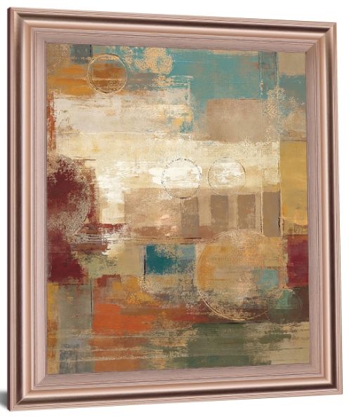 Classy Living Golden Haze Geometry Wall Art-2