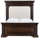 TOV Furniture Stamford Brown/Cream Queen Upholstered Panel Bed-3