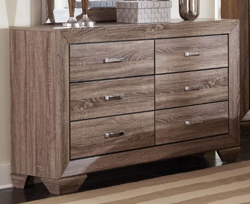 Coaster® Kauffman Washed Taupe Dresser-1