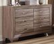 Coaster® Kauffman Washed Taupe Dresser-1