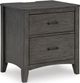 Signature Design by Ashley® Montillan Grayish Brown Nightstand-0