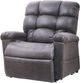 UltraComfort™ Vega Smoke Medium Wide Power Lift Recliner-4