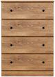 Perdue Woodworks 12,000 Essential Brown 32" 4-Drawer Chest-1
