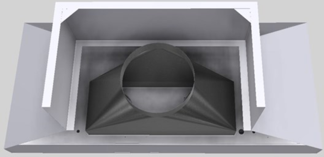 Vent-A-Hood® 54" White Wall Mounted Range Hood-1