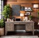 Legends Home Joshua Creek Barnwood Executive Desk-1