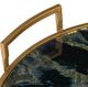 A & B Home Black/Gold Marble Decorative  Tray-3