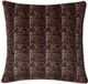 Stylecraft Tinck Brown/White Throw Pillow-1