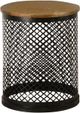 Coaster® Aurora Natural Accent Table with Black Mesh Base-0