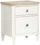 Magnussen Home® Echo Isles Driftwood and Sea Pearl Telephone Table-0