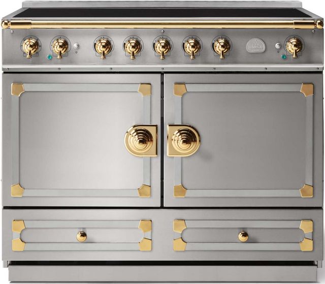 La Cornue CornuFé 110 43" Stainless Steel Pro Style Induction Range