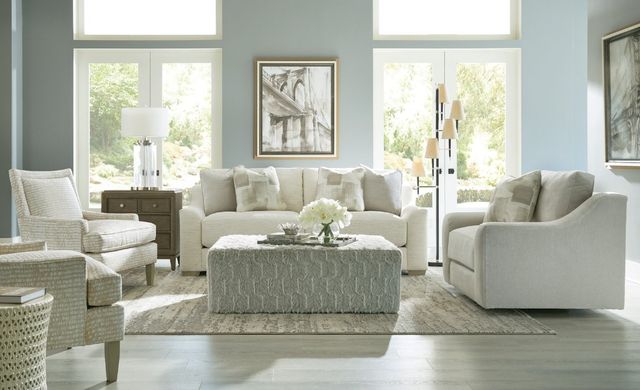 Craftmaster® Customizable CM Modern 2-Cushion Sofa-1