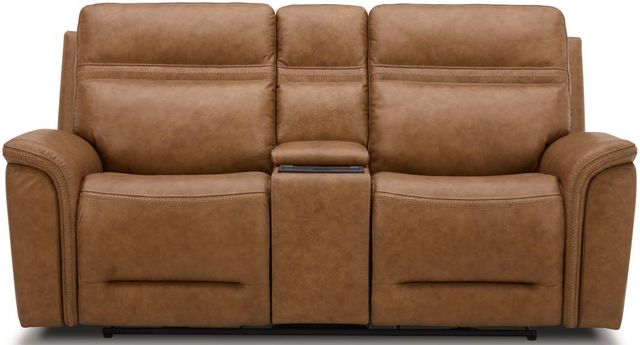 Liberty Furniture Cooper Camel Leather Triple Zero Gravity Power ...