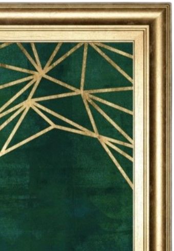 Classy Living Jacob Green Jungle Web I Wall Art-1