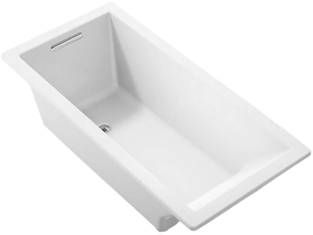 KOHLER® Underscore® White 66" x 32" Drop-in Bath-0