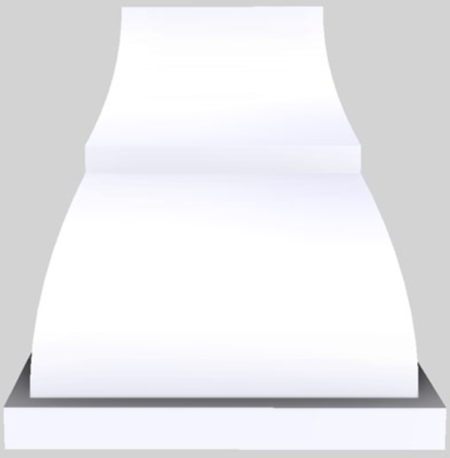 Vent-A-Hood® Designer Series 48" White Island Range Hood-1