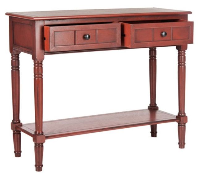 Safavieh Samantha Red Console Table-1