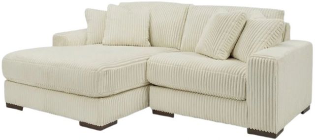 Signature Design by Ashley® Lindyn 2-Piece Ivory Left Arm Facing Sectional and Chaise-0