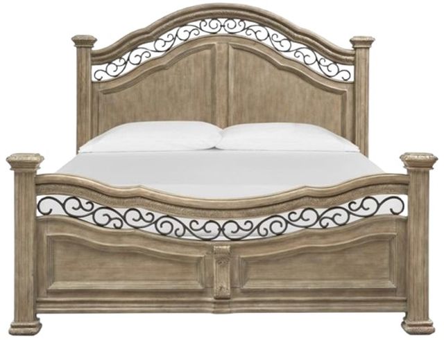 Magnussen Home® Marisol Fawn King Panel Bed-3