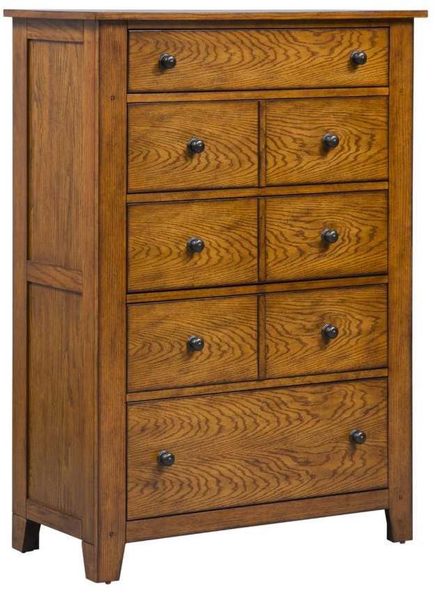 Liberty Furniture Grandpas Cabin Aged Oak Chest-0
