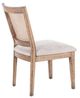 Nest Home Collections Del Mar Anew Gray/Antique Natural Dining Chair-1