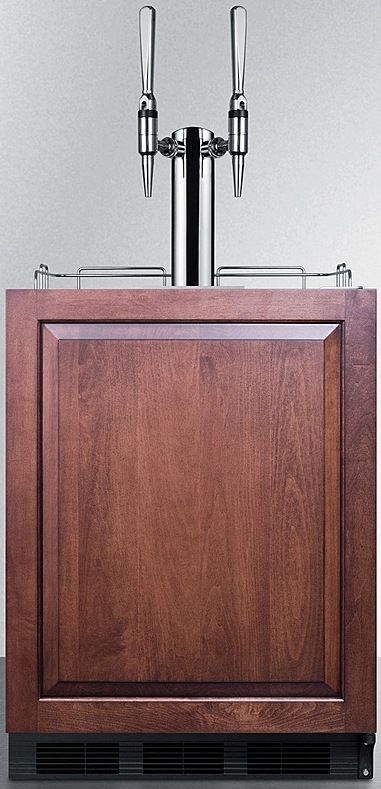 Summit® Commercial Series 5.5 Cu. Ft. Panel Ready Beer Cooler/Kegerator-0
