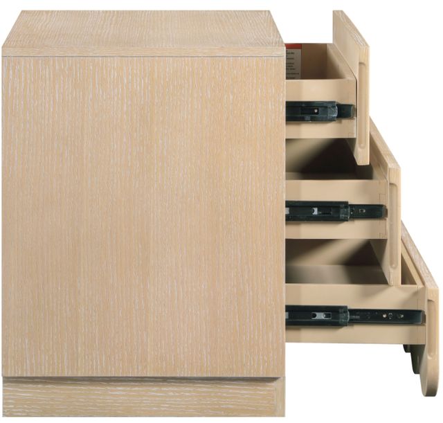 Meridian Furniture Scallop Natural Nightstand-4