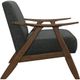 Homelegance® Damala Dark Gray Accent Chair-3