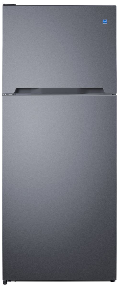 Summit® 28 in. 14.3 Cu. Ft. Stainless Steel Counter Depth Top Freezer Refrigerator-0