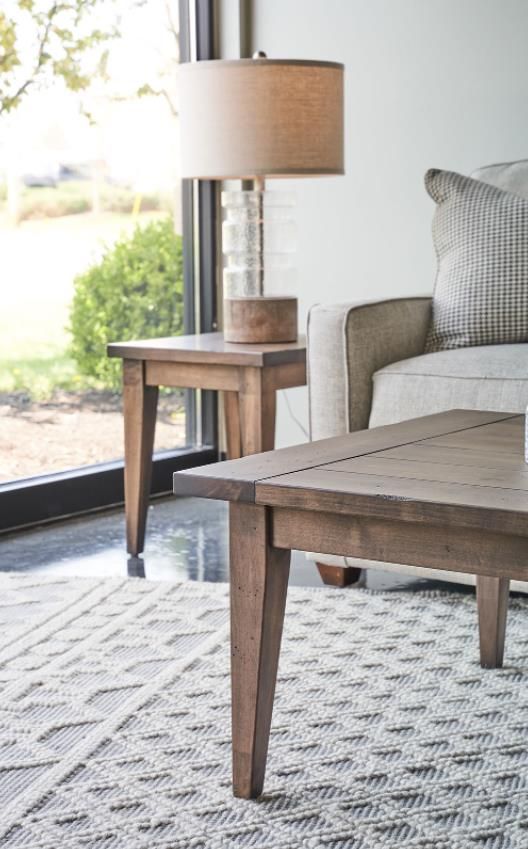 Urban Collections by Yutzy Woodworking Jackson Taupe End Table-0