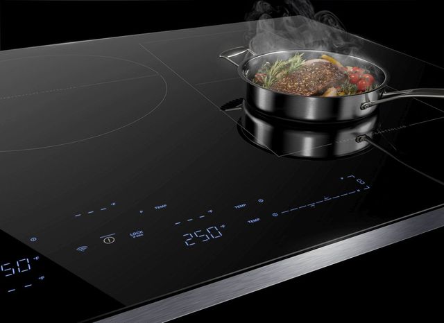 JennAir® Lustre 30" Black Smart Induction Cooktop with Temperature-Controlled Cooking-3