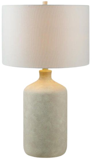 Surya Vezelay White Table Lamp-4