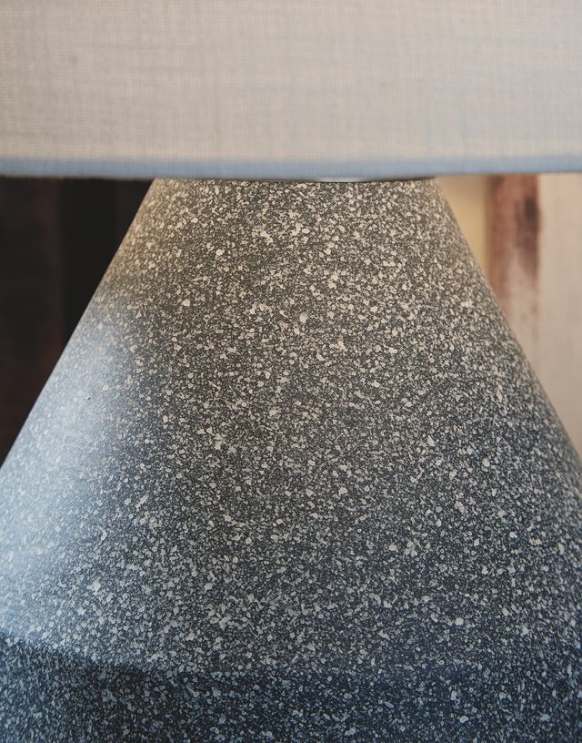 Signature Design by Ashley® Kristeva Blue Metal Table Lamp-1