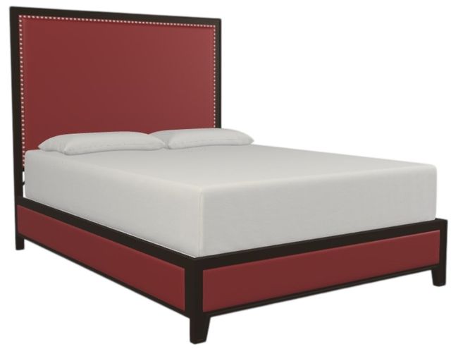 Wesley Allen Customizable Avery Queen Upholstered Panel Bed-3