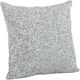 TOV Furniture Poh Washed Gray 16" Throw Pillow-1