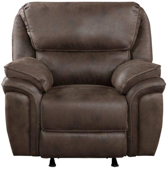 Homelegance® Proctor Brown Manual Rocker Recliner-2