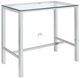 Coaster® Tolbert 5-Piece Clear/Stainless Steel Bar Set-1