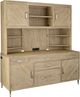 aspenhome® Maddox Biscotti Credenza Desk and Hutch-0