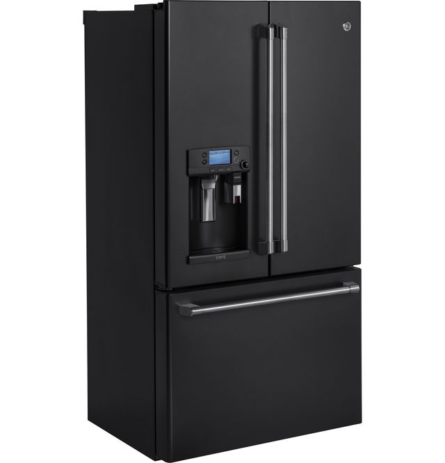 Café™ 22.2 Cu. Ft. Counter-Depth French-Door Refrigerator-Black Slate-2