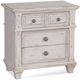 American Woodcrafters 2410 Sedona 5 Pieces Cobblestone White Bedroom Set-3