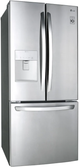 LG 30" 21.8 Cu. Ft Stainless Steel French Door Refrigerator-3