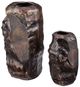 Currey & Company 2-Piece Scorched Bronze Carmelo Vase Set-0