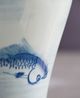 A & B Home Koi White Ginger Jar-3